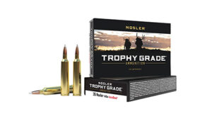 Nosler 60014 Trophy Grade  26 Nosler 140 gr Nosler AccuBond 20 Per Box/ 10 Cs | Elite Firearms