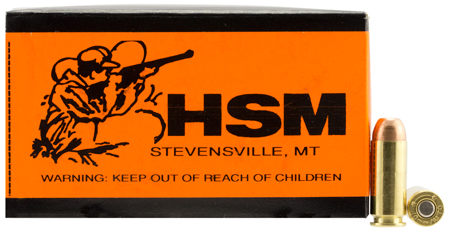 HSM 10mm Auto 200gr FULL METAL JACKETED Brass – 50rd