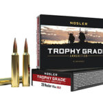 Nosler 60155 Trophy Grade Long-Range 28 Nosler 175 gr Nosler Spitzer AccuBond Long Range 20 Per Box/ 10 Cs