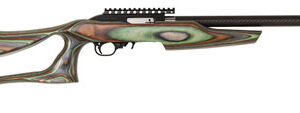 Magnum Research SSEFC22G Magnum Lite SwitchBolt Full Size 22 LR 10+1 17" Black Anodized Carbon Steel/Threaded Barrel, Black w/Integral Scope Base Receiver, Camo Fixed Thumbhole Stock, Right Hand