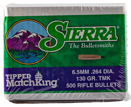 Sierra 7430C Tipped MatchKing 264 Cal .264 130 gr Tipped MatchKing/ 500 Per Box | Elite Firearms