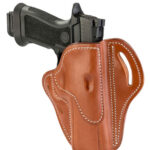 1791 Gunleather BH24CBRR BH2.4 OWB 2.4 Signature Brown Leather Belt Slide Fits Walther PPQ/Sig P320/Springfield XD-M | Elite Firearms