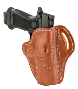1791 Gunleather BH24CBRR BH2.4 OWB 2.4 Signature Brown Leather Belt Slide Fits Walther PPQ/Sig P320/Springfield XD-M | Elite Firearms