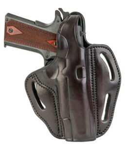 1791 Gunleather BHX1CLSBRR BHX OWB 01 Signature Brown Leather Belt Slide Fits 4-5" 1911 | Elite Firearms