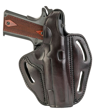 1791 Gunleather BHX1CLSBRR BHX  OWB 01 Signature Brown Leather Belt Slide Fits 4-5" 1911 | Elite Firearms