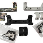 DNZ 11042 Game Reaper-Traditions Scope Mount/Ring Combo Matte Black 1" | Elite Firearms