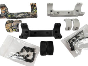 DNZ 11042 Game Reaper-Traditions Scope Mount/Ring Combo Matte Black 1" | Elite Firearms