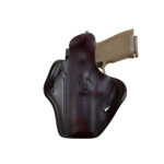 1791 Gunleather ORBH24SBRR BH2.4 Optic Ready OWB 2.4 Signature Brown Leather Belt Slide Fits Walther PPQ/Sig P320/Springfield XD-M Right Hand | Elite Firearms