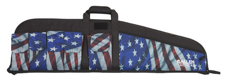 Allen 1062 Victory Tactical Rifle Case 42" Victory Stars & Stripes Endura w/Black Trim, Foam Padding, Knit Lining & Lockable Zipper | Elite Firearms