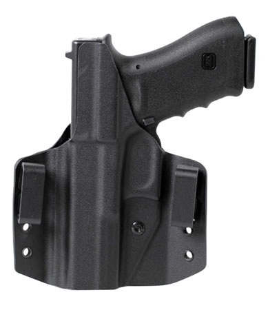 Uncle Mike's 54CCW07BGL CCW Holster OWB Black Boltaron Belt Loop Fits Springfield XD/XD Compact Left Hand | Elite Firearms