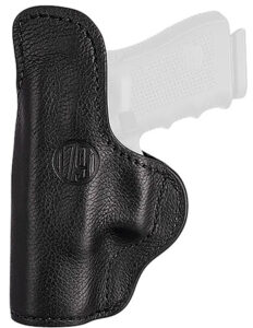 1791 Gunleather UCH4NSBR Ultra Custom IWB Size 04 Night Sky Black Leather Belt Clip Compatible w/Glock 17/S&W M&P Shield/Springfield XD Right Hand | Elite Firearms