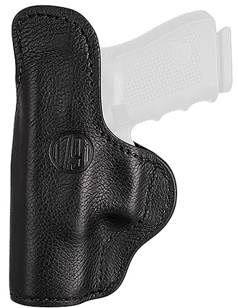 1791 Gunleather UCH4NSBR Ultra Custom  IWB Size 04 Night Sky Black Leather Belt Clip Compatible w/Glock 17/S&W M&P Shield/Springfield XD Right Hand | Elite Firearms