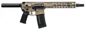 Radian Weapons R0514 Model 1 Pistol 223 Wylde 30+1 10.50", FDE Billet Rec/M-Lok Handguard, Smooth Buffer Tube (No Brace), Magpul Grip, Ambi Controls, Dead Air QD Flash Hider, Adj. Trigger | Elite Firearms