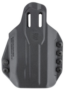 Blackhawk 416302BK Stache  IWB Size 02 Black Polymer Belt Clip Compatible w/Glock 19/23/32/45  Belt 1.50" Wide Ambidextrous | Elite Firearms
