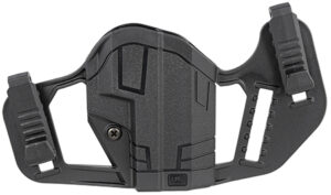 Uncle Mike's 79077 Apparition  IWB/OWB Belt Clip Mount Compatible w/Glock 43/43X/Springfield Hellcat Black Polymer Ambidextrous | Elite Firearms