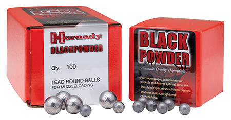 Hornady 6040 Black Powder Lead Balls 45 Cal .440 100 Per Box/ 25 Case | Elite Firearms