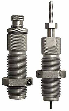 Hornady 546398 Custom Grade Series III 2 Die Set for 35 Rem Includes Sizing Seater | Elite Firearms