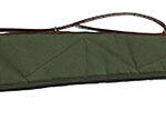 Boyt Harness 0GCWC5011 Signature Shotgun Case made of Waxed Canvas with OD Green Finish, Quilted Flannel Lining, Accessory Pocket & Lockable Zippers 50" L | Elite Firearms