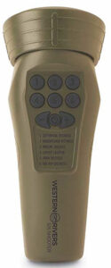 Western Rivers WRC-GC6S Mantis Six Shooter Electronic Call Multiple Sounds Attracts Predators Brown Plastic | Elite Firearms