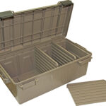 MTM Case-Gard ACDC30 Ammo Crate Divided Utility Box Beige Polypropylene 21" x 11.2" x 7.5" 75 lbs | Elite Firearms