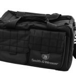 M&P Accessories 110013 Recruit Black Nylon Two Interior Pockets & Magazine Pouches Large Exterior Pockets Rubber Foot Skids Includes Padded Carrying Strap | Elite Firearms