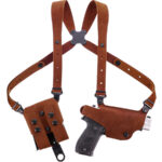 Galco CL2838R Classic Lite 2.0 Shoulder System Size Fits Chest Up To 56" Natural Leather Fits Sig P365 Fits Sig P365XL Fits Sig P365 SAS Right Hand | Elite Firearms