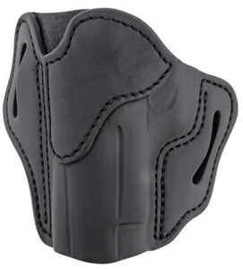 1791 Gunleather ORBH23SBLL BH2.3 Optic Ready OWB Size 2.3 Stealth Black Leather Belt Slide Compatible w/Glock 17/S&W M&P Shield Left Hand | Elite Firearms