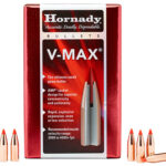 Hornady 22415 V-Max 6mm .243 65 gr V Max 100 Per Box/ 40 Case | Elite Firearms
