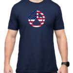 Magpul MAG1281410S Independence Icon  Navy Cotton/Polyester Short Sleeve Small | Elite Firearms