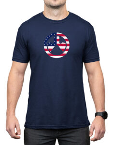 Magpul MAG1281410S Independence Icon  Navy Cotton/Polyester Short Sleeve Small | Elite Firearms