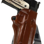 Galco SM2213R Speed Master 2.0 OWB Tan Leather Paddle Fits 1911 Fits 5" Barrel Left Hand | Elite Firearms