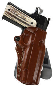 Galco SM2213R Speed Master 2.0 OWB Tan Leather Paddle Fits 1911 Fits 5" Barrel Left Hand | Elite Firearms