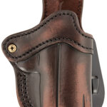 1791 Gunleather ORPDH23VTGR Paddle Holster Optic Ready OWB Size 2.3 Vintage Leather Paddle Fits Glock 17 Fits Walther PPQ Right Hand | Elite Firearms