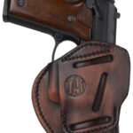 1791 Gunleather 3WH3VTGA 3-Way IWB/OWB Size 03 Vintage Leather Belt Loop Fits Ruger LC9 Fits Glock 26 Ambidextrous Hand | Elite Firearms