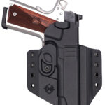 C&G Holsters 1856100 Covert  OWB Black Kydex Belt Loop Fits 1911 4.25"/ Wilson Combat EDC X9 Right Hand | Elite Firearms