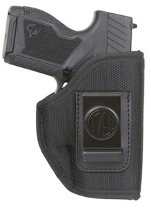 1791 Gunleather PNIWB1BLKR Premium Nylon  IWB Size 01 Black Ballistic Nylon Belt Clip Right Hand | Elite Firearms