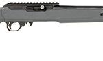 Black Rain Ordnance BRO22HSTG Hunter  Full Size 22 LR 10+1 18" Blued Threaded Chrome-Moly Steel Barrel, Blued Aluminum w/Accessory Rail Receiver, Stealth Gray Magpul X-22 Hunter Stock, Right Hand | Elite Firearms