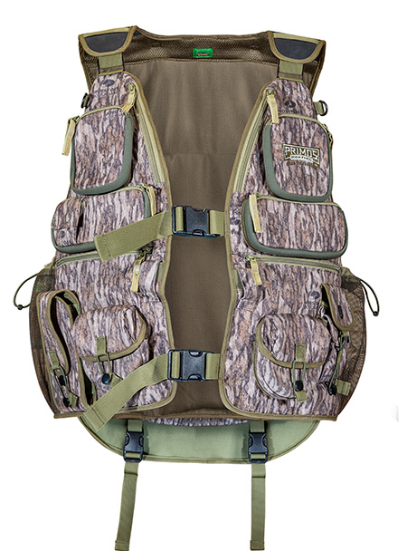 Primos 65724 Will Primos Turkey Vest Large Mossy Oak Original BottomLand Polyester | Elite Firearms
