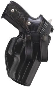 Galco SUM838B Summer Comfort IWB Black Leather Belt Loop Fits Glock 42/Sig P365 SAS/STD/.380 Right Hand | Elite Firearms