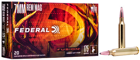 Federal 7mm Rem Mag 175gr Brass – 20rd