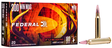 Federal .300 Win Mag 180gr Brass – 20rd
