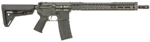 Black Rain Ordnance BROSSPSMK Spec 15+ SSP 5.56x45mm NATO 30+1 16", Smoke, 15" Slim M-LOK, Magpul Grip/Carbine Stock | Elite Firearms