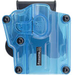 Bulldog MX005 Max Multi Fit OWB Transparent Blue Polymer Paddle Mount | Elite Firearms