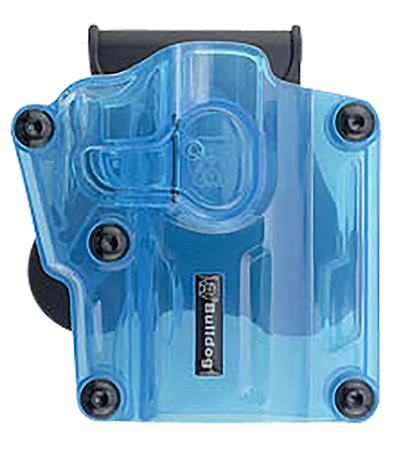 Bulldog MX005 Max Multi Fit OWB Transparent Blue Polymer Paddle Mount | Elite Firearms