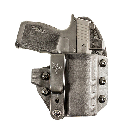 DeSantis Gunhide 206KA6VZ0 Uni-Tuk  IWB Black Kydex Belt Clip Fits Glock 19/19X/19 Gen5/23/32/45 Right Hand | Elite Firearms