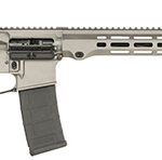 Maxim Defense MXM49734 MD15 L 5.56x45mm NATO 30+1 16" Fluted Barrel, Sniper Gray Rec/M-LOK Handguard, Black Magpul Furniture, SL-K Stock, MBUS Sights, Blackout Defense Flat Trigger | Elite Firearms