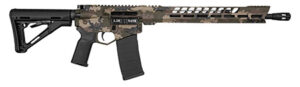 Diamondback DB175AK621 DB15 5.56x45mm NATO 30+1 16", Multicam Rec/15" Slim M-Lok V-Rail Handguard, OEM Black Gold Lower, Black Furniture, Magpul CTR Stock & K2 Grip, DBSB-IV Flash Hider | Elite Firearms