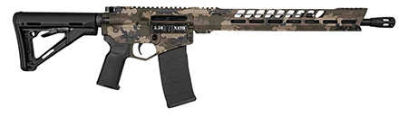Diamondback DB175AK621 DB15 5.56x45mm NATO 30+1 16", Multicam Rec/15" Slim M-Lok V-Rail Handguard, OEM Black Gold Lower, Black Furniture, Magpul CTR Stock & K2 Grip, DBSB-IV Flash Hider | Elite Firearms
