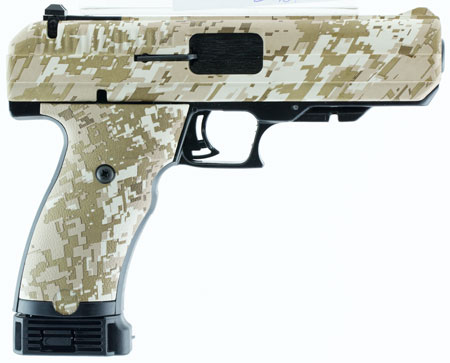 Hi-Point 34010DD JCP  40 S&W 10+1, 4.50" Black Steel Barrel, Hydro-Dipped Digital Desert Camo Serrated Steel Slide, Hydro-Dipped Digital Desert Camo Polymer Frame w/Picatinny Rail & Grip | Elite Firearms