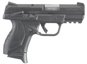 Ruger 8639 American Pistol Compact 9mm Luger 3.55" Barrel 17+1 Or 12+1, Black Polymer Frame With Picatinny Acc. Rail, Nitride Stainless Steel Slide, Ambidextrous Manual Safety | Elite Firearms